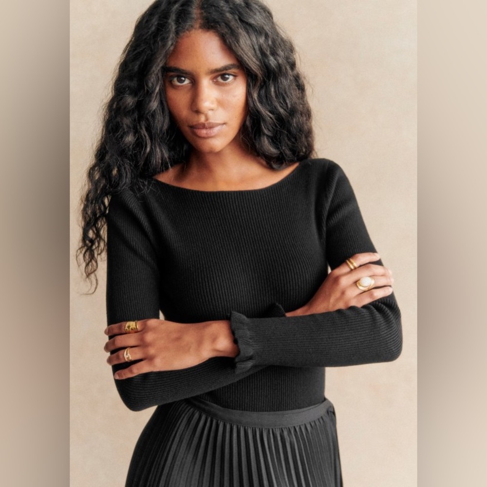 Sezane Joanie Bodysuit View 2